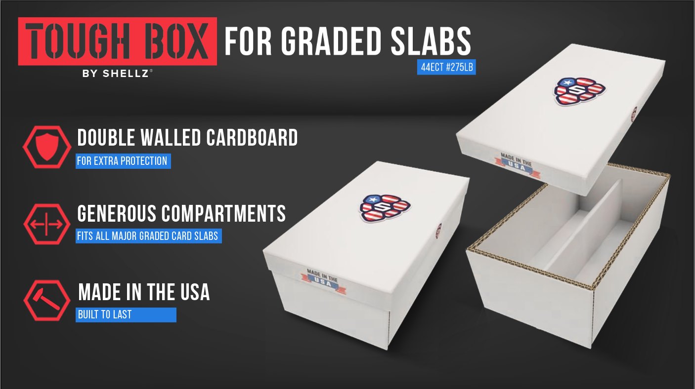 Tough Box Box for Graded Slabs - Double Walled Cardboard